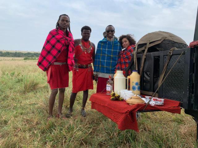 Maasai Homestay Camping Sekenani Exterior foto