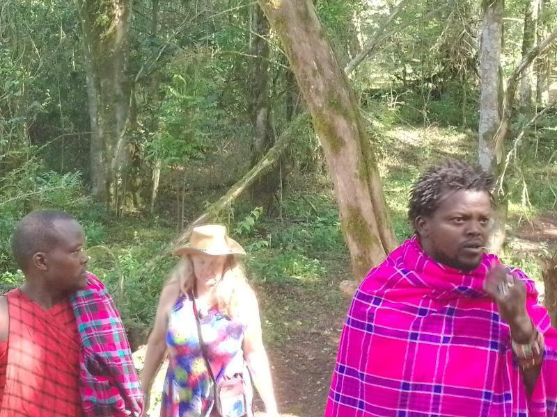 Maasai Homestay Camping Sekenani Exterior foto