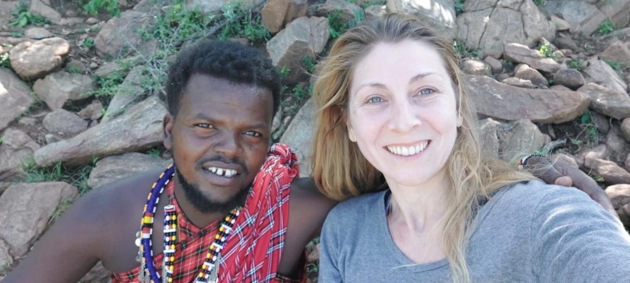 Maasai Homestay Camping Sekenani Exterior foto