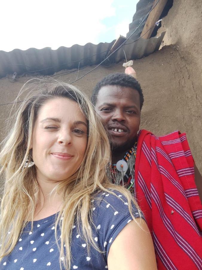Maasai Homestay Camping Sekenani Exterior foto
