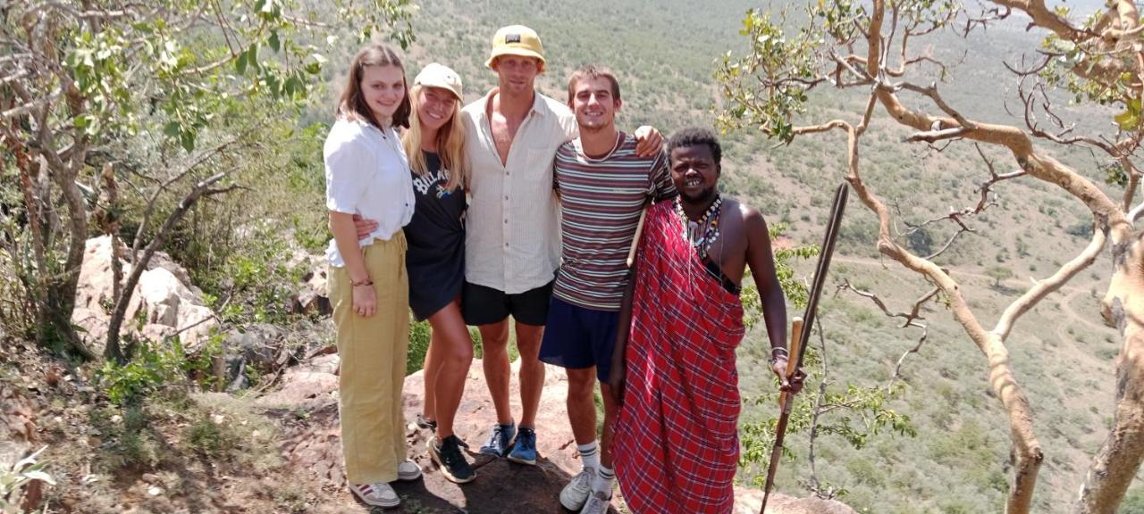 Maasai Homestay Camping Sekenani Exterior foto