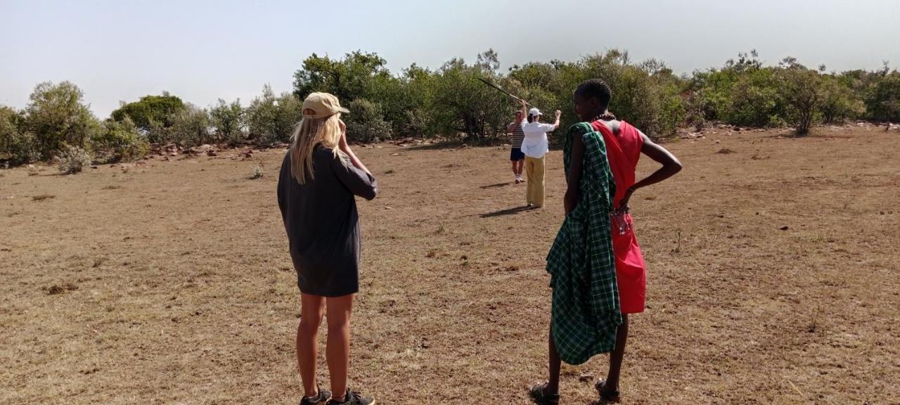 Maasai Homestay Camping Sekenani Exterior foto