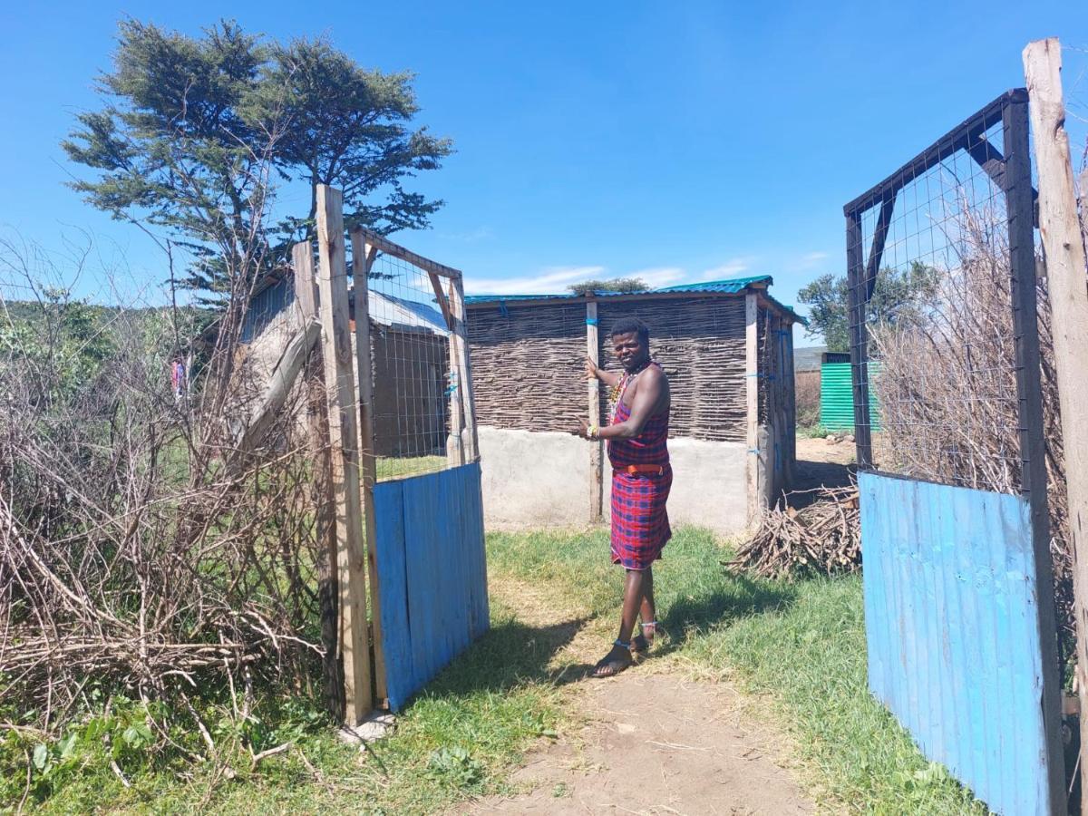 Maasai Homestay Camping Sekenani Exterior foto
