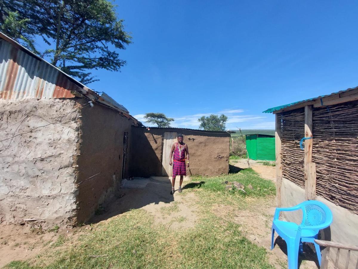 Maasai Homestay Camping Sekenani Exterior foto